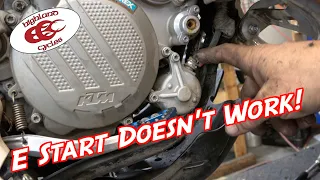 Why Doesn't My Electric Start Work? KTM