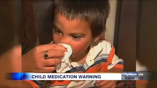 Video: Parents warned about giving young children cough medicine