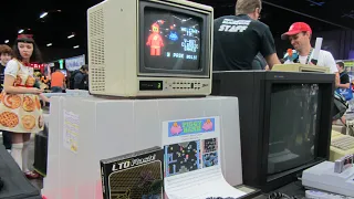 PRGE 2015 Intellivision BBWW Atari Age - Retro Video Game Convention Booth Tour