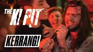 WHILE SHE SLEEPS live in The K! Pit (tiny dive bar show)