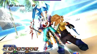 [DFFOO] Tidus event Zanarkand pt. 5 Co-op Clear! no KO! F2P Player