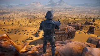 Star Wars Defend Canyon Hill From 👽 Attack Ultimate Epic Battle Simulator |UEBS |uebs2