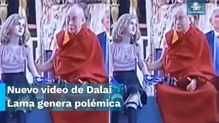 Otra vez, Dalai Lama toca de manera inapropiada a una joven y desata críticas en redes