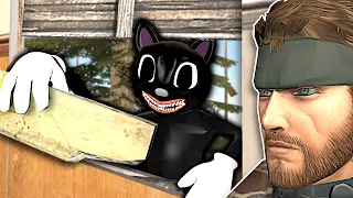 Cartoon Cat is Breaking Into My House! - Garry's Mod Gameplay