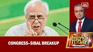 Kapil Sibal Speaks To Rajdeep Sardesai LIVE After Exiting Congress | News Today LIVE