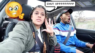 TELLING MY HUSBAND TO "SHUT UP" EVERY TIME HE TALKS TO SEE HIS REACTION *TOO FUNNY*