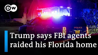 Donald Trump says FBI carried out 'unannounced raid' on Mar-a-Lago property | DW News