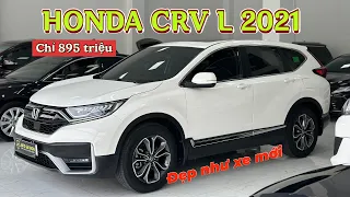 Honda CRV L 2021 siêu đẹp giá rẻ chỉ 895 triệu - 7 chỗ gầm cao bền đẹp ( ​⁠@ThaiHocAuto )