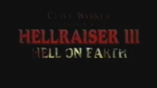 Восставший из ада 3: Ад на Земле / Hellraiser III: Hell on Earth / Тизер / 1992