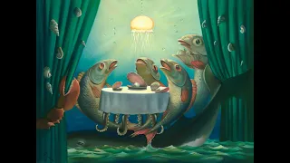 Seafood Restaurant by Vladimir Kush