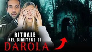 NON FATE QUESTO RITUALE  IN UN CIMITERO ** ABBIAMO RISCHIATO **