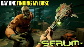 Day 1 in This Stunning New Survival Horror Game | Serum Gameplay | Part 1