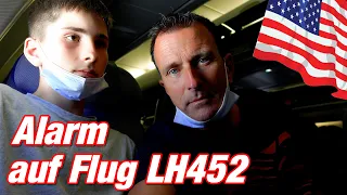 Alarm auf Flug LH452 | USA-Reise 2022 | VLOG 379 | Stefan und John