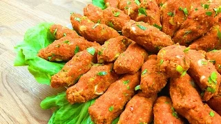 Vegane Linsen Frikadellen - Mercimek Köftesi