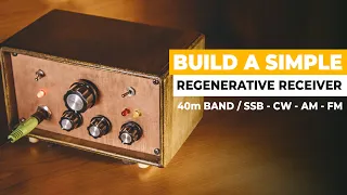 Simple Regenerative Receiver For The 40m Amateur Radio Band