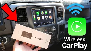 This will convert your wired Carplay to WIRELESS - Cplay2air