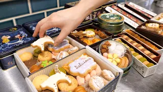 Amazing cute cookie assortment! Japanese professional pastry chef!