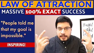 MANIFESTATION #218: 🔥 MASSIVE SUCCESS with Law of Attraction - "IMPOSSIBLE" Goal Achieved 100%