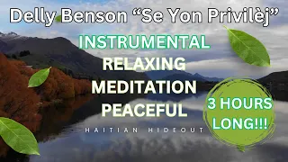 RELAXING|PEACEFUL|WATERFALL|MEDITATION Delly Benson "Se Yon Privilej" INSTRUMENTAL Cover w/Strings