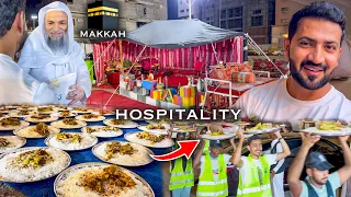 MAKKAH Hospitality 🕋 I Met Imam e KAABA 🤍