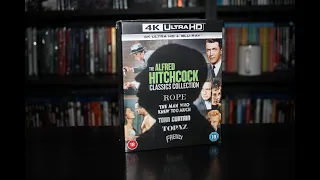 ALFRED HITCHCOCK: CLASSICS COLLECTION VOL.3 [4K Ultra HD] [Various] [Blu-ray] UK Edition Unboxing