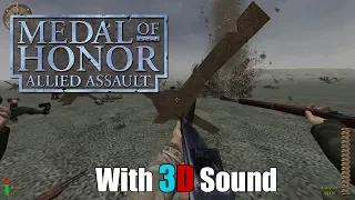 Medal of Honor: Allied Assault D-Day with 3D spatial sound (CMSS-3D HRTF audio)