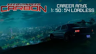 Need For Speed: Carbon Speedrun in 1:50:54 Loadless