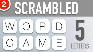 Scrambled Word Games Vol. 2 - Guess the Word Game (5 Letter Words)