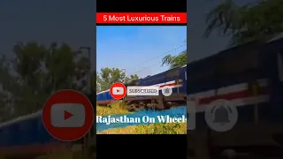 Top 5 most Luxurious trains In The World। #shorts #youtubeshorts #viral #luxurytravel