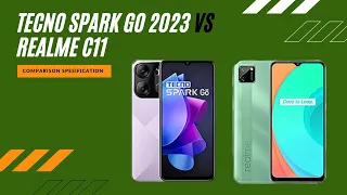 Tecno Spark Go 2023 vs Realme C11 FULL COMPARISON