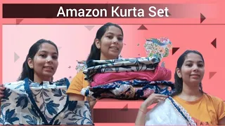 Amazon Kurta Set Haul | #amazongreatsummersale #amazonfashion #getstyledwithamazon #amazon #ad