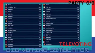 Eurovision 2024: Big voting simulator | TELEVOTING | #UnitedByMusic