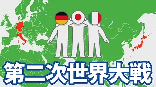 第二次世界大戦の始まりから終わりまでをわかりやすく解説します