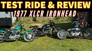 Ironhead XLCR -TEST RIDE & REVIEW