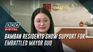 Bamban residents show support for embattled Mayor Guo