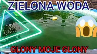 GREEN#WATER IN #POOL#ZIELONA #WODA W BASENIE#2021🤔🤔🤔 WALKA Z GLONAMI