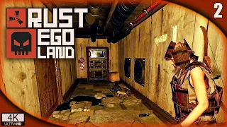 EGOLAND #2 | LOS TÚNELES | RUST Gameplay Español