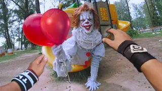 PARKOUR vs CLOWN! - Pennywise The Dancing Clown | POV!