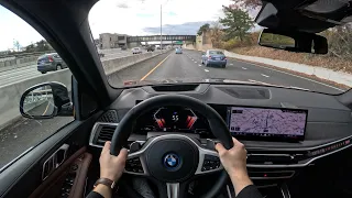 2024 BMW X5 xDrive50e - POV Test Drive | 0-60