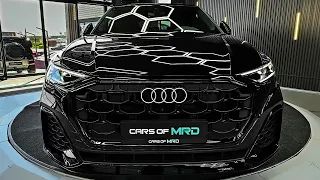 Audi Q8 (2024) - Детали интерьера и экстерьера (инновационный внедорожник)