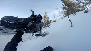 2017 Polaris Pro Rmk 800 Tree Crash