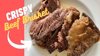 Carnivore Diet Recipe - Crispy Beef Brisket