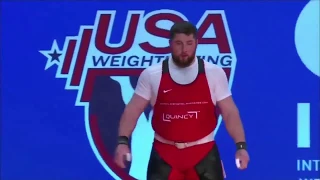 Lasha Talakhadze (+105 kg) Snatch 220 kg - 2017 World Weightlifting Championships