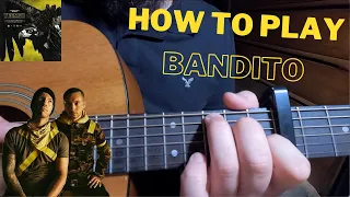 How to play Bandito on Guitar | Twenty One Pilots Lesson