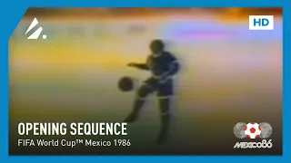 FIFA World Cup 1986 - Broadcast Opening Sequence