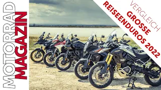 Vergleich Reiseenduros 2022 - Ducati, Harley, KTM, Triumph gegen die GS - Ist die Dominanz vorbei?