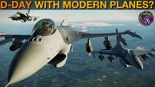 Final Countdown Campaign: 1944 Operation Overlord With Modern Planes | DCS