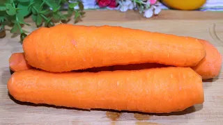 I just take carrots and cook this yummy. You can't even imagine how delicious it is.