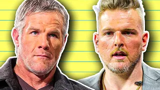 Pat McAfee FIRES BACK at Brett Favre in Defamation Lawsuit, Removes Case to Federal Court