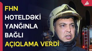 FHN: “Spring” hoteldəki yanğında 50 nəfər təxliyə edilib - APA TV